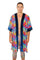 Man wearing colorful kimono from Love Khaos.