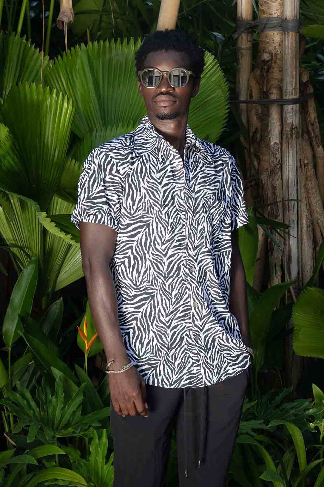 Zebra Print Dress Shirt | Mens Zebra Shirt | Shop Love Khaos