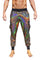 Mens Black & Gold Skinny fit Cargo Joggers from Love Khaos Festival wear brand