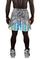 Mens Reflective Festival Shorts with Pockets by Love Khaos