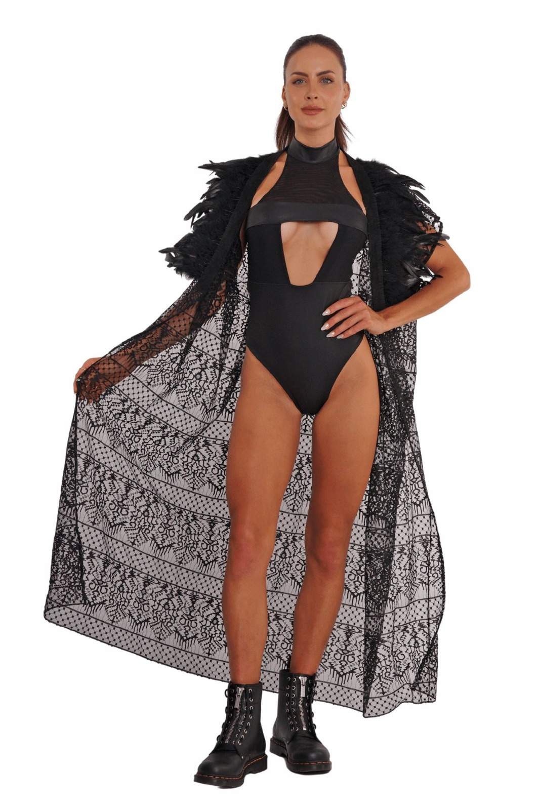 Black Lace Kimono | Love Khaos Ethical Festival Clothing Black Lace Kimono | Love Khaos Ethical Festival Clothing