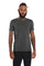 Crew neck mens muscle fit t shirt in steel grey from Ekoluxe.