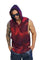 Diablo Hoodie Tank Red Mens Festival Top from Love Khaos Rave Clothing website