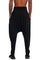 Mens black harem pants from Ekoluxe