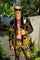 Mens Gold Blazer with Lightning Bolts from Love Khaos Festival Clothing Brand