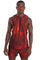 Mens red tank top from Love Khaos