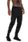 Obsidian Mens Black Leather Joggers with cargo pockets from Love Khaos.