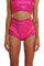 Ooh La La High Waisted Hot Pink Rave Bottoms from Love Khaos Rave Wear Brand