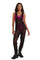 womens black mesh overalls from Love Khaos.