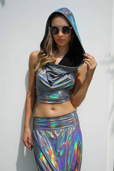 Holographic Festival Clothing from Love Khaos Rave Wear Brand
