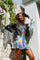 Estrela Holographic Crop Leather Tassel Jacket
