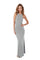 woman wearing a grey Casual Summer Maxi Dress from Ekoluxe