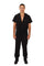 man wearing a Mens Short Sleeve Jumpsuit  from Ekoluxe