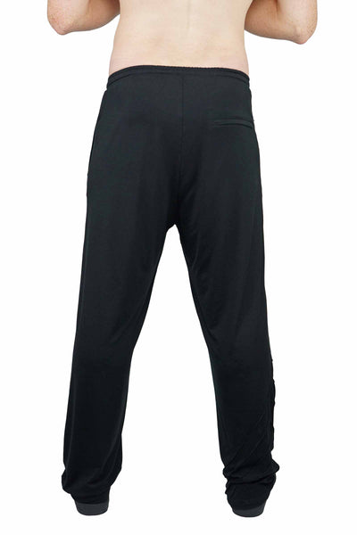 man wearing Wide Leg Lounge Pants from Ekoluxe