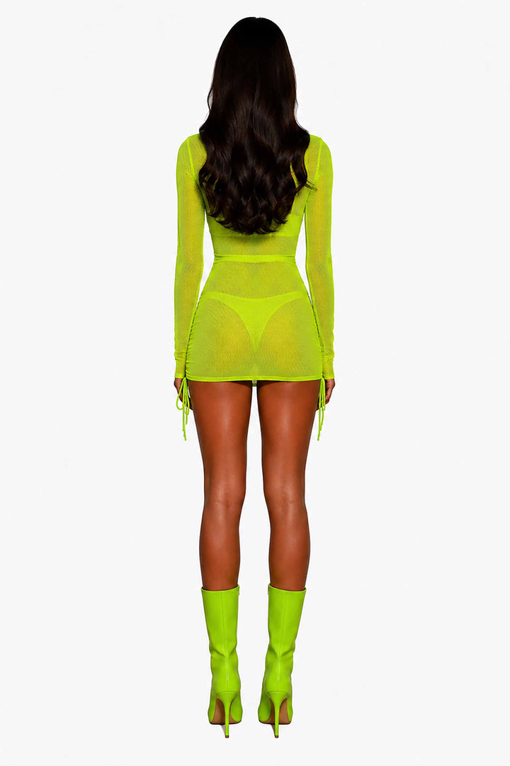 mesh rave dress Wicked Ritual Mesh Dress