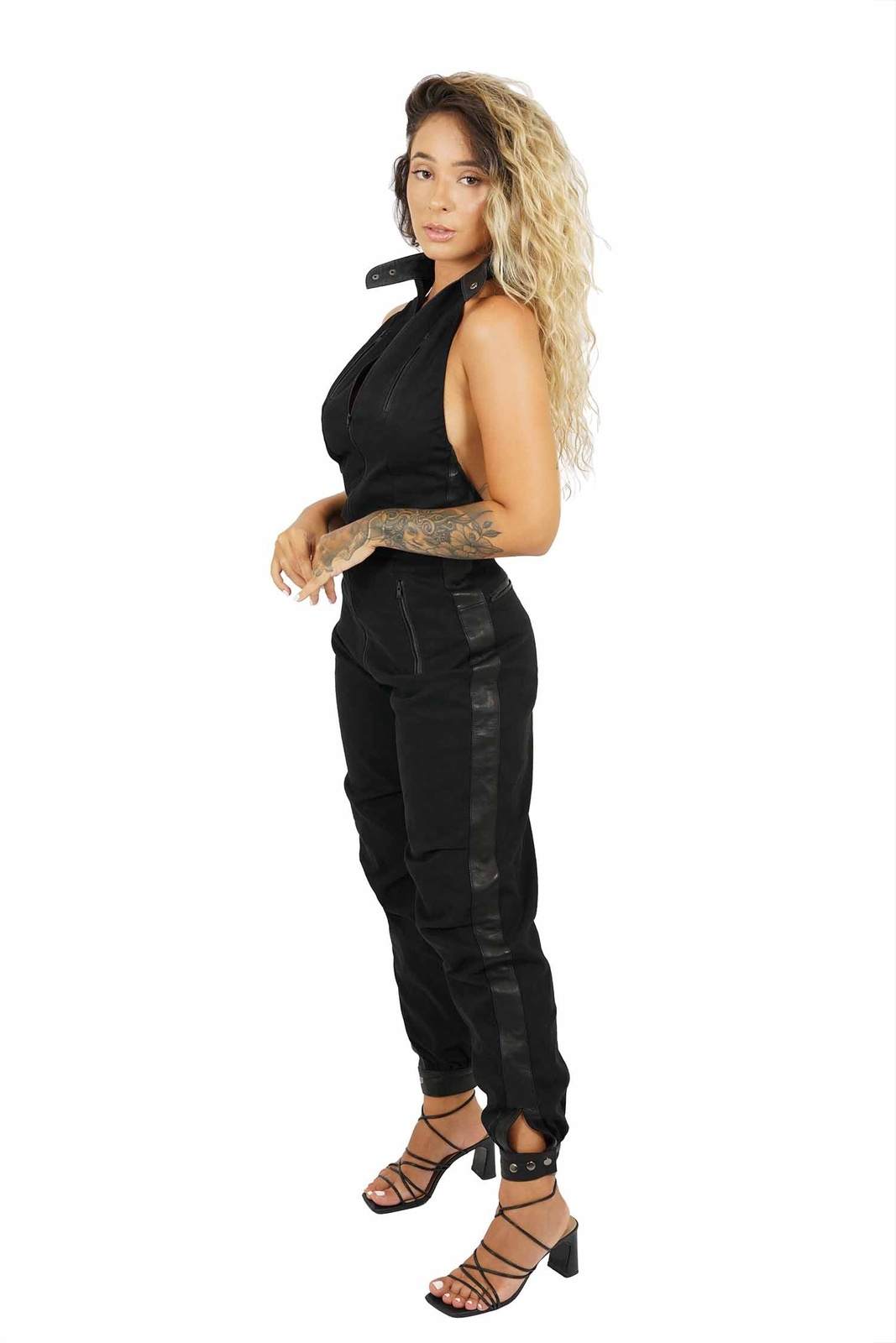 jumpsuit with zip front from Love Khaos