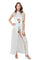 White open front dress for festival wear and weddings by Love Khaos