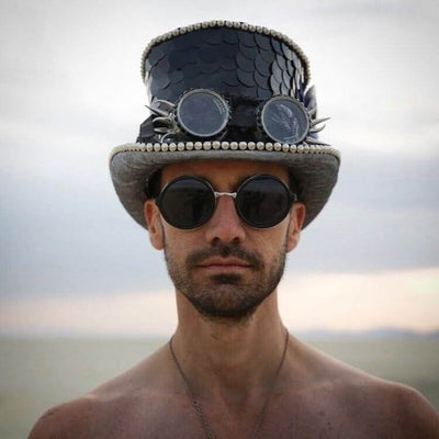 Festival Hat by Love Khaos Festival Clothing and Burning Man Costumes