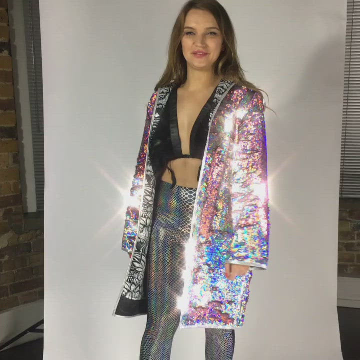 Holographic Jacket by Love Khaos