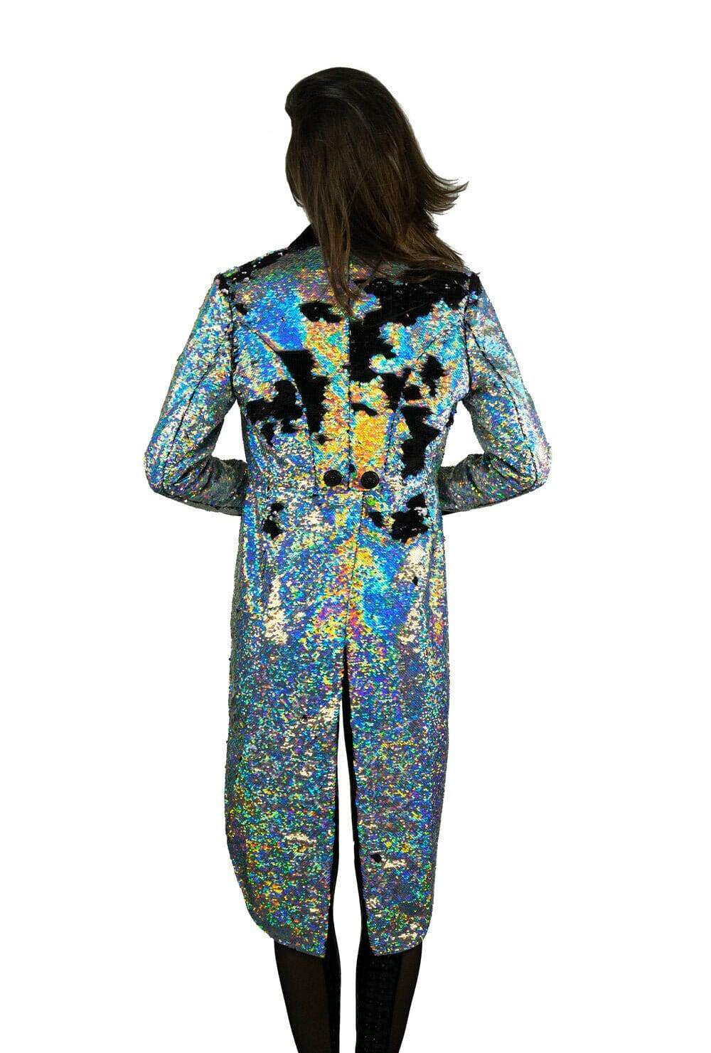 womens sequin tailcoat by Love Khaos Festival Clothing