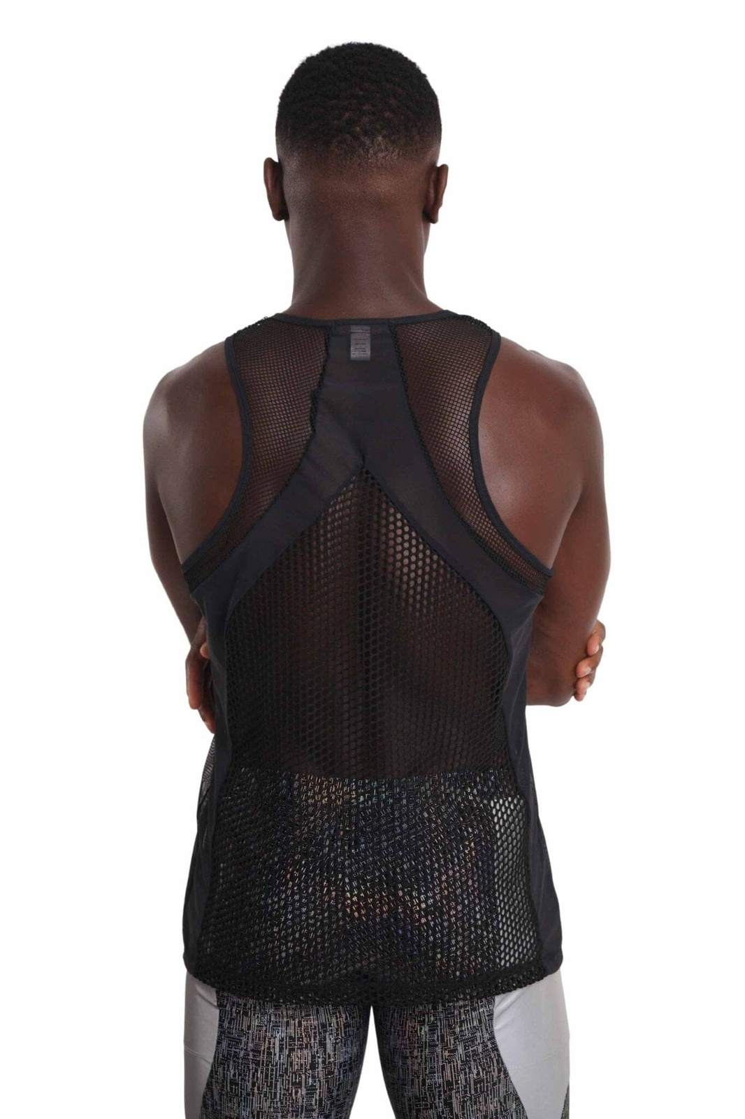 Mens Mesh Tank Top | Fishnet Tank Top Mens | Love Khaos