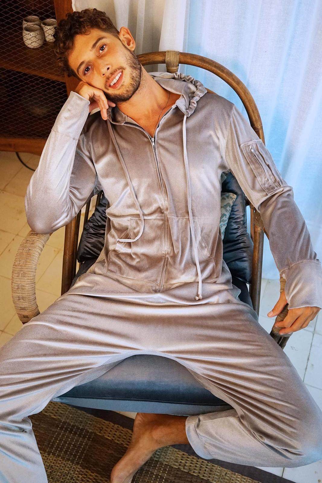 Love Khaos Adult Velour Onesie Pajamas