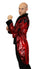 Mens Red Sequin Jacket from Love Khaos Ethically Made Festival Clothing Brand.