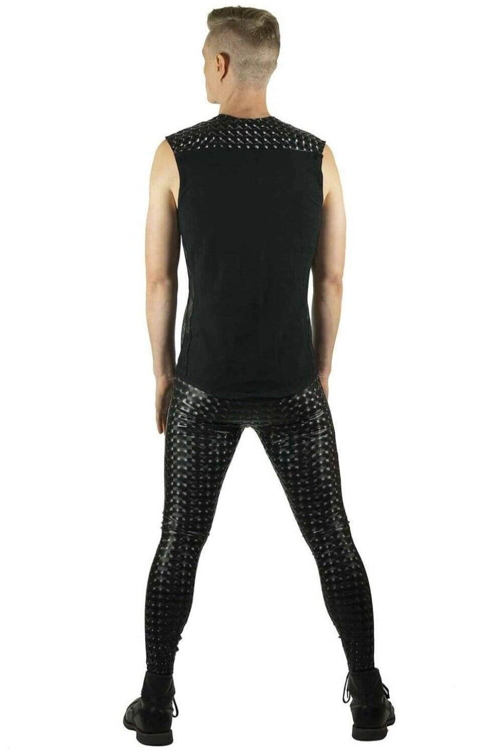 cyber goth rave mens outfit by Love Khaos