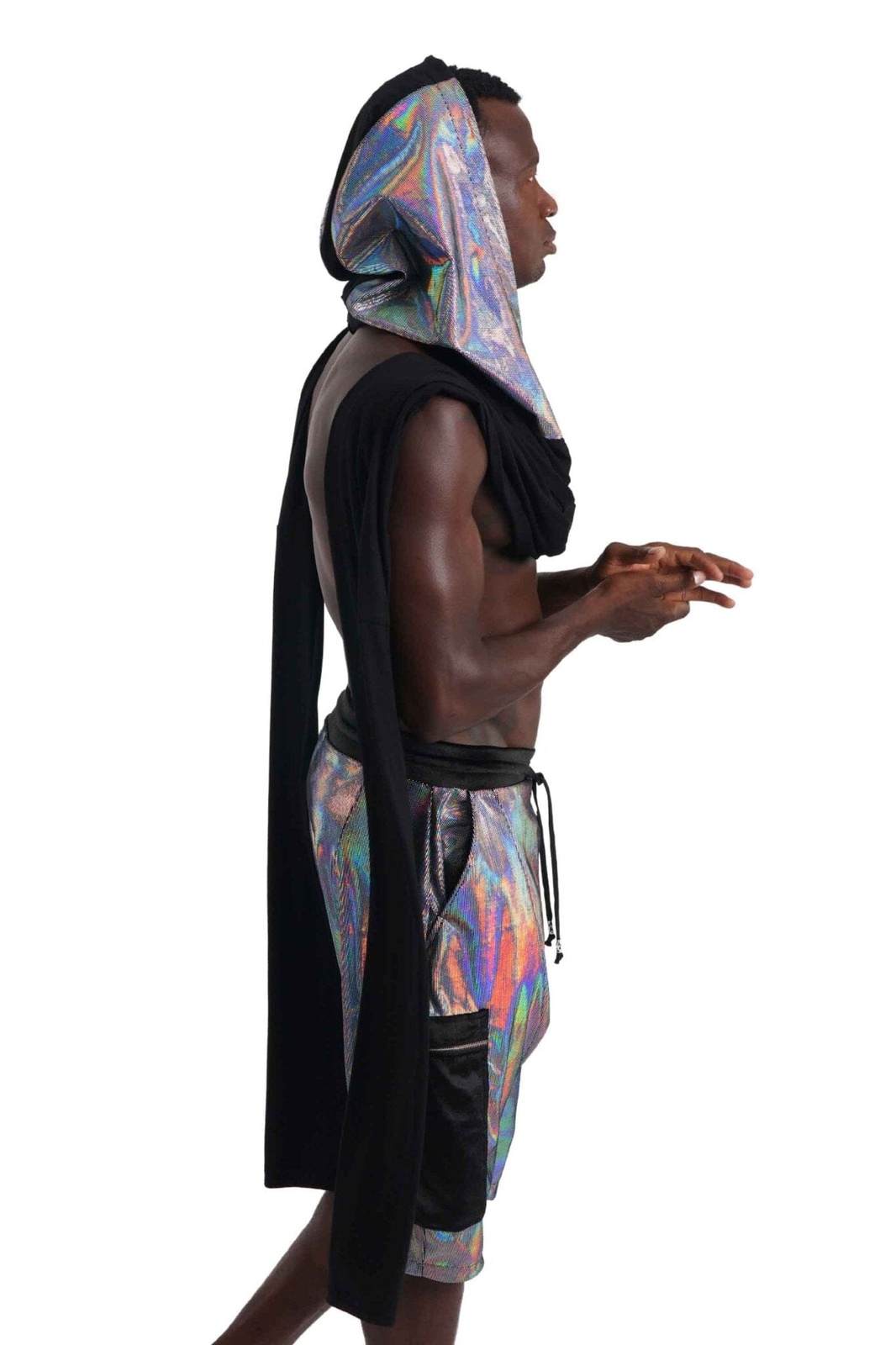 Supernova Scarf Hoodie | Festival Hood | Shop Love Khaos