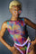 Oracle Rainbow Reflective Rave Bodysuit from Love Khaos Festival Clothing Brand.