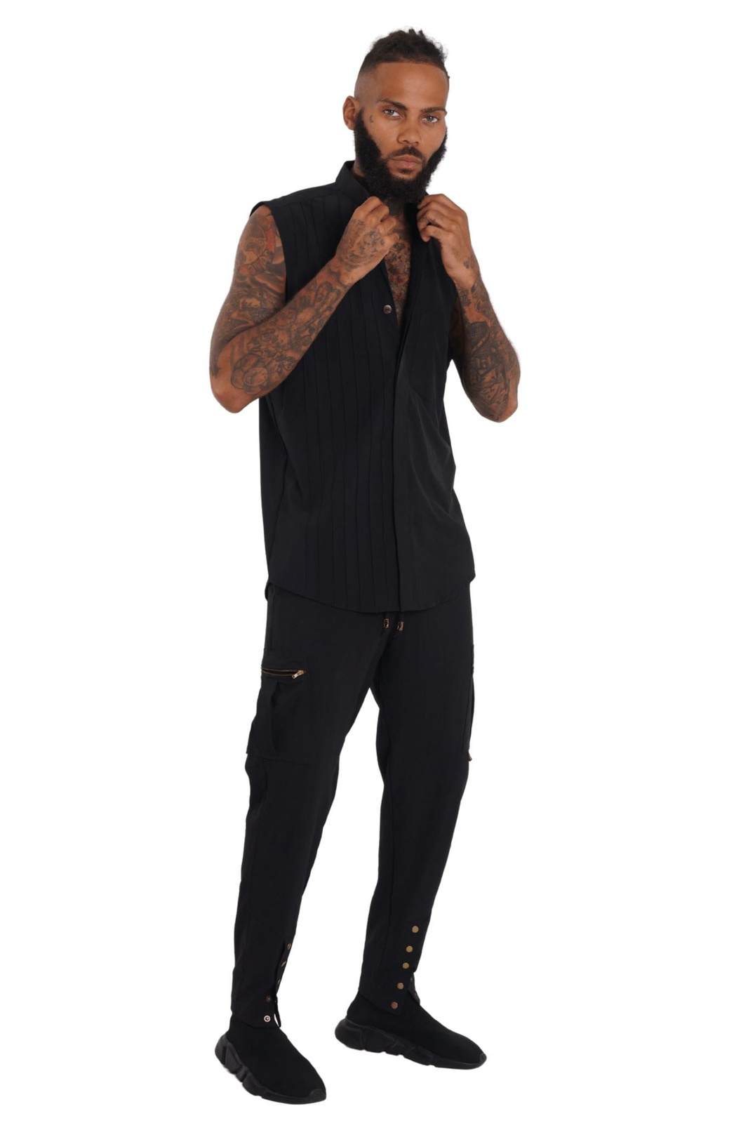 Mens cargo track pants from Ekoluxe