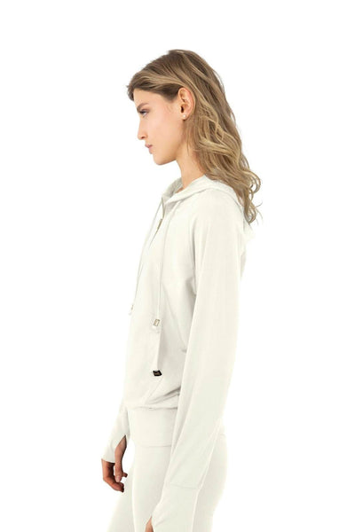 This sustainable bamboo lounge hoodie from Ekoluxe